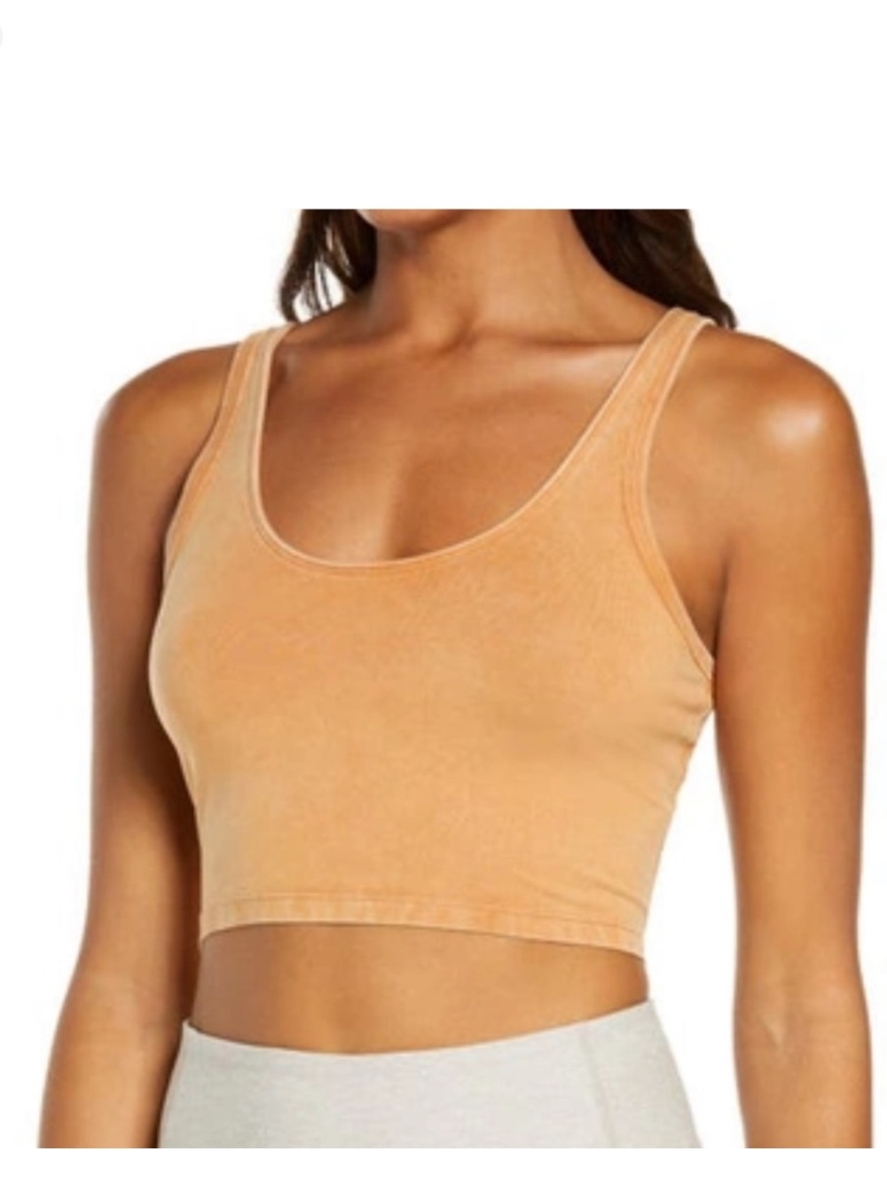 NWT FP Movement by Free People Shot Crop: Toasted Coconut 🥥